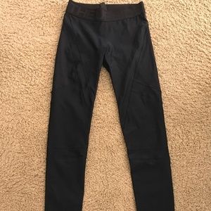 The upside black workout leggings